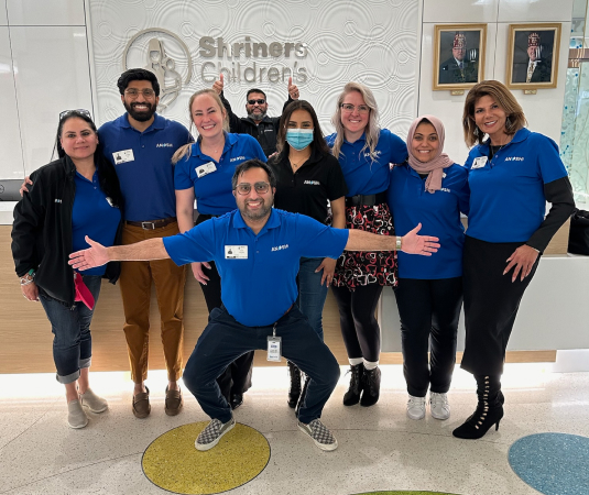 The Anosh Inc Foundation’s Valentine’s Day at Shriners Hospitals for Children